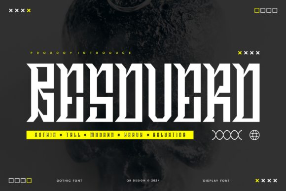 Besovero: A Bold Blackletter Font for Strategic Branding and Creative Impact