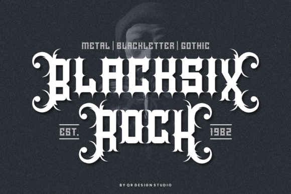 Blacksix Rock: A Bold Blackletter Font for Modern Creativity
