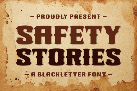 Choosing the Right Font for Impactful Designs: A Look at Safety Stories