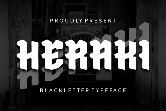 Heraki: A Modern Blackletter Font with a Unique Balance of Tradition and Innovation