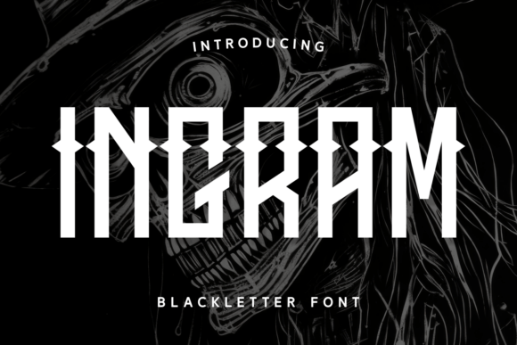 Ingram: A Bold Blackletter Font for Commanding Design