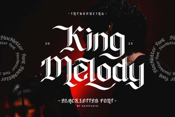King Melody: A Modern Twist on Vintage Blackletter Typography