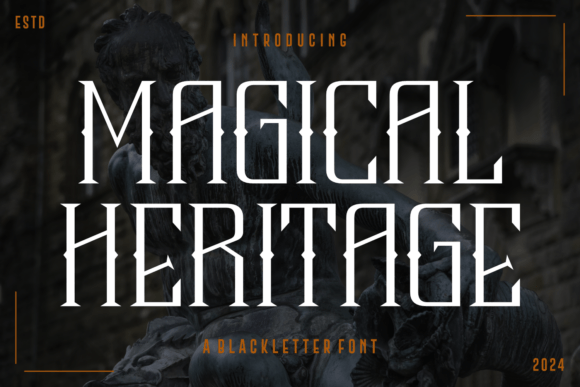 Magical Heritage Font: A Timeless Design for Modern Creativity