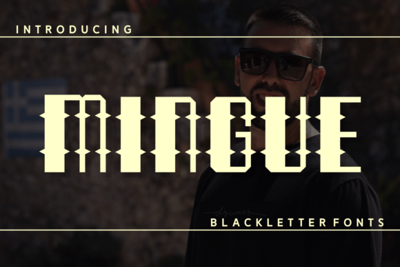 Mingue: A Modern Twist on Gothic Typography