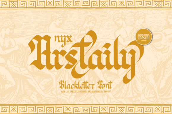 Nyx Arstaily: A Gothic Font for Timeless Design Elegance