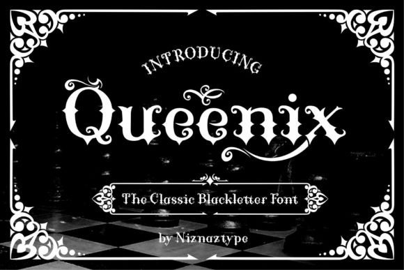 Queenix: A Bold Blend of Classic and Modern Typography