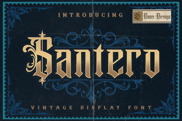Santero Modern: A Premium Font for Bold Typography