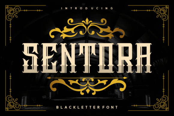Sentora: A Stylish Font with a Vintage Touch