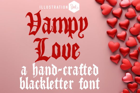 Vampy Love: A Timeless Font for Modern Creativity