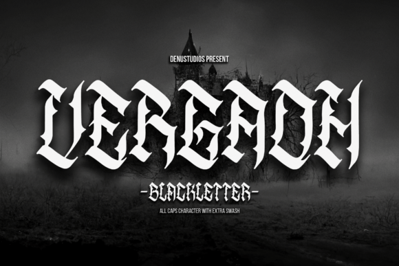 Vergaoh: The Gothic Boldness That Defines Modern Headline Design